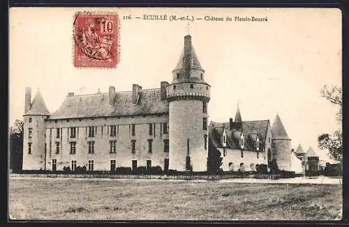 AK Écuillé, Château du Plessis-Bourré