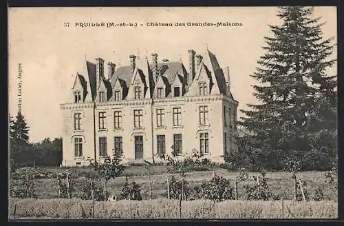 AK Pruillé, Château des Grandes-Maisons