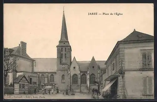 AK Jarzé, Place de l`Église