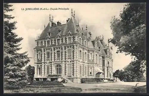 AK La Jumellière, Facade Principale du Château