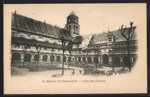 AK Fontevraud, Cour des Cloîtres