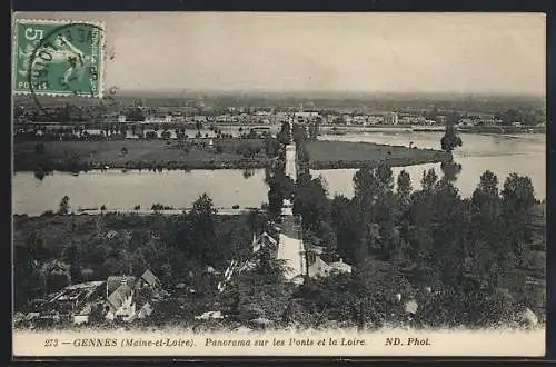 AK Gennes, Panorama sur les Ponts et la Loire