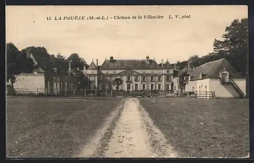 AK La Pouëze, Château de la Villenière