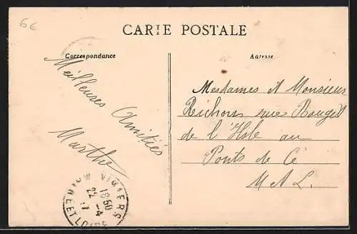 AK La Plaine, Calvaire du Grand-Bourg avec vue sur le bassin et les bâtiments environnants