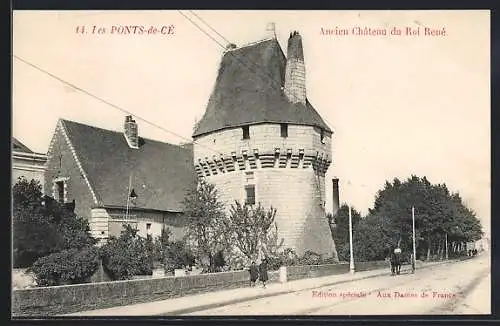 AK Les Ponts-de-Cé, Ancien Château du Roi René