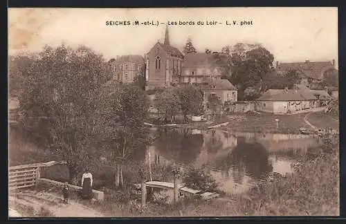 AK Seiches, Les bords du Loir