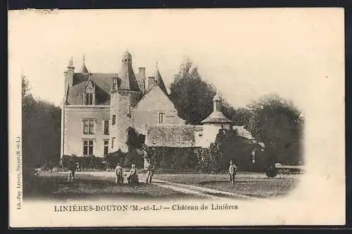 AK Linières-Bouton, Château de Linières