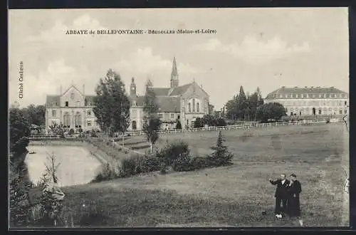 AK Bégrolles, Abbaye de Bellefontaine et son parc verdoyant