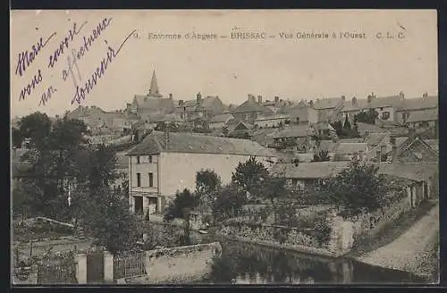 AK Brissac, Vue générale à l`ouest