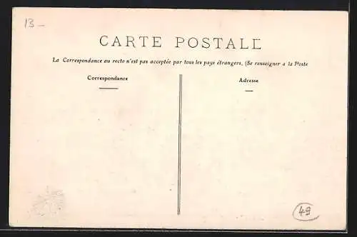 AK Brissac, Vue prise de la route de Vescontières