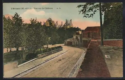 AK Brissac, Vue sur le Château