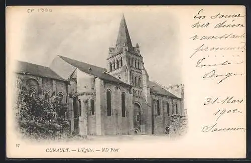 AK Cunault, L`Église