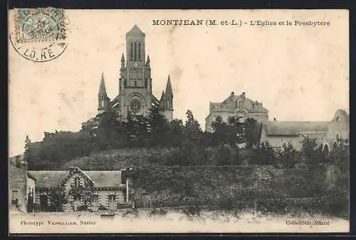 AK Montjean, L`Église et le Presbytère