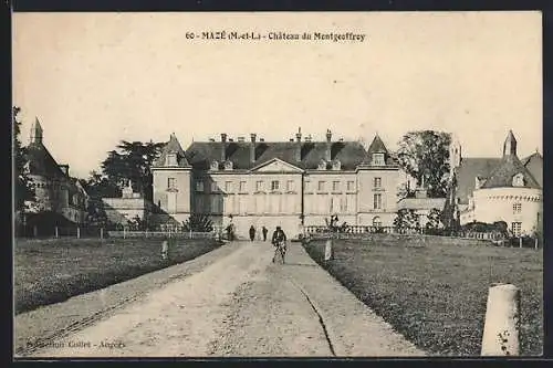 AK Maze, Château du Montgeoffroy et son allée principale