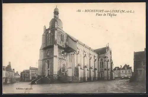 AK Rochefort-sur-Loire, Place de l`Église