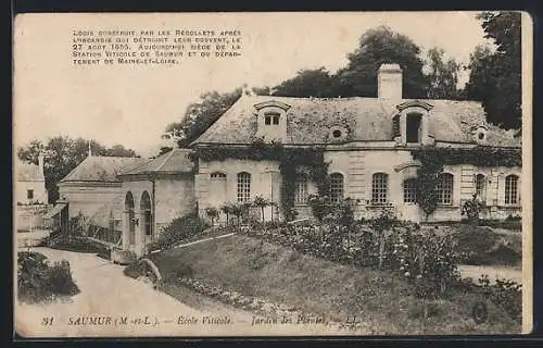 AK Saumur, École Viticole et Jardin des Plantes