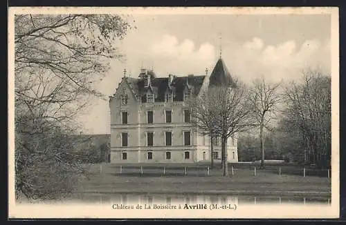 AK Avrillé, Château de La Boissière et parc environnant