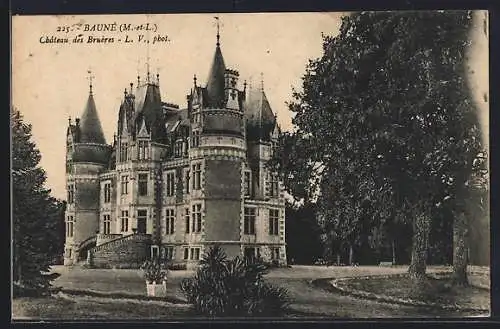 AK Bauné, Château des Bruères et parc environnant