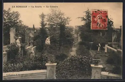 AK La Bohalle, La Salette, Le Calvaire