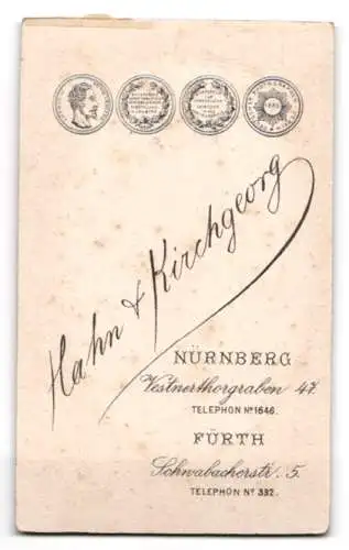 Fotografie Hahn & Kirchgeorg, Nürnberg, Vestnertorgraben 47, Porträt eines jungen Mannes