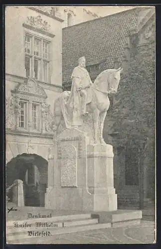 AK Bielefeld, Denkmal Kaiser Wilhelm I