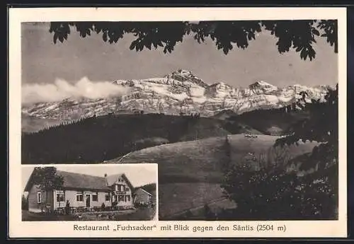 AK Degersheim, Restaurant Fuchsacker und Säntis