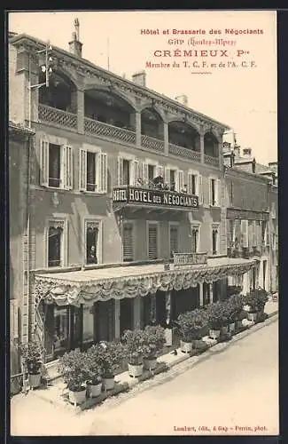 AK Crémieux, Hôtel et Brasserie des Négociants