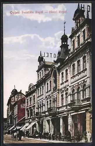 AK Osijek, Svratiste Royal, Hotel Royal, Pferdekutsche