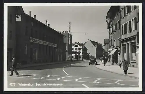 AK Winterthur, Partie in der Technikumstrasse