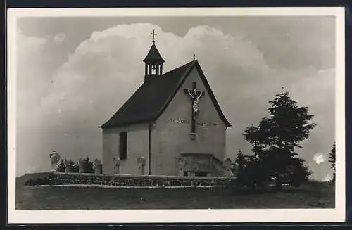 Foto-AK Oberreifenberg i. T., St. Gertrudis-Kapelle