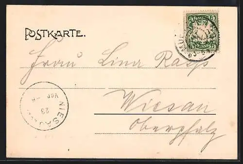 AK München, Karolinenplatz mit Obelisk