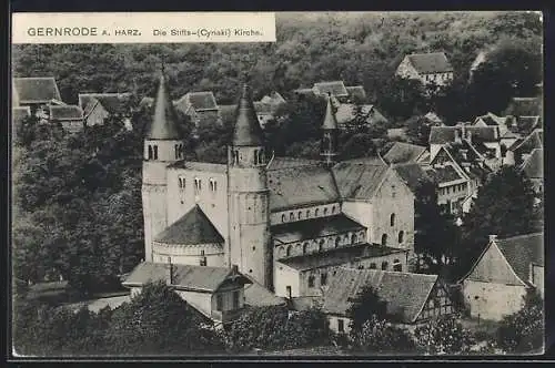 AK Gernrode a. Harz, Die Stifts-Cyriaki Kirche