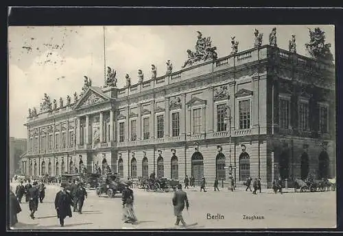 AK Berlin, Blick zum Zeughaus