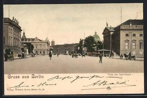 AK Berlin, Platz am Opernhaus