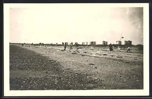 AK Nieblum a. Föhr, Nordseebad, Strand