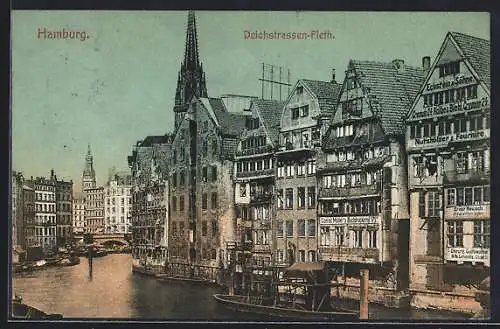 AK Alt-Hamburg, Deichstrassen Fleth