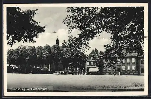 AK Rendsburg, Paradeplatz