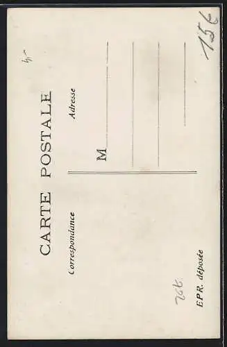 AK 1. April, Mann und Frau angeln einen Fisch