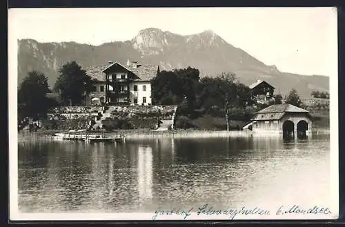 AK Mondsee, Gasthof Schwarzindien