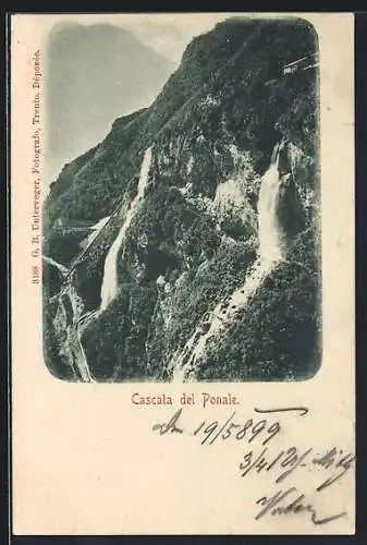 AK Cascata del Ponale, Wasserfall