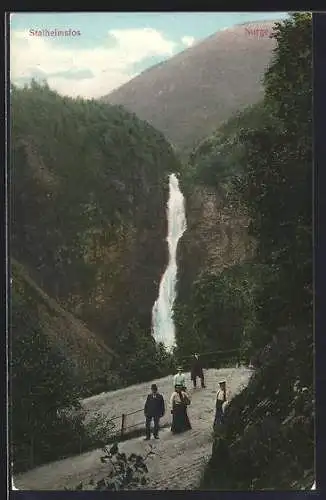 AK Norge, Stalheimsfos, Wasserfall