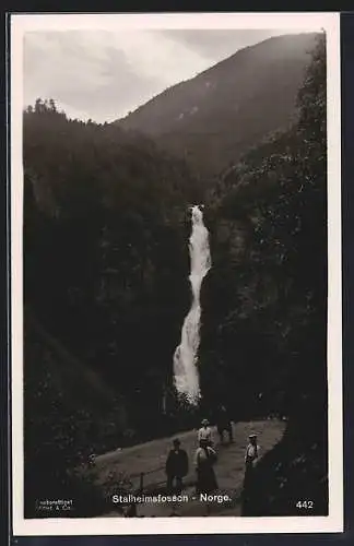 AK Norge, Stalheimsfossen, Wasserfall