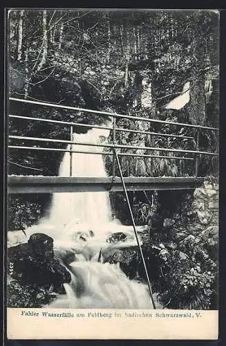 AK Fahler Wasserfälle am Feldberg im bad. Schwarzwald