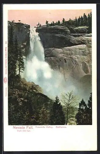 AK Nevada Fall, Yosemite Valley, Wasserfall