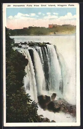 AK Horseshoe Falls from Goat Island, Niagara Falls