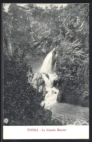 AK Tivoli, La Cascata Bernini, Wasserfall