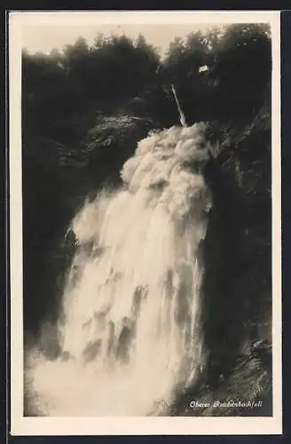 AK Oberer Reichenbachfall, Wasserfall