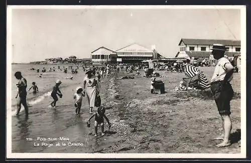 AK Fos-sur-Mer, La Plage et le Casino