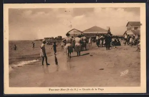 AK Fos-sur-Mer, Un coin de la Plage