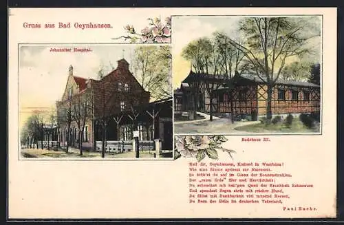 AK Bad Oeynhausen, Johanniter-Hospital und Badehaus III